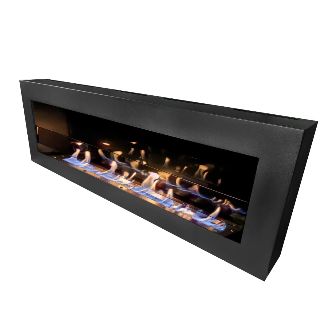 Биокамин "Русский огонь" Лофт 1500N настенный с защитным и декоративным стеклом по цене 56 350 руб.