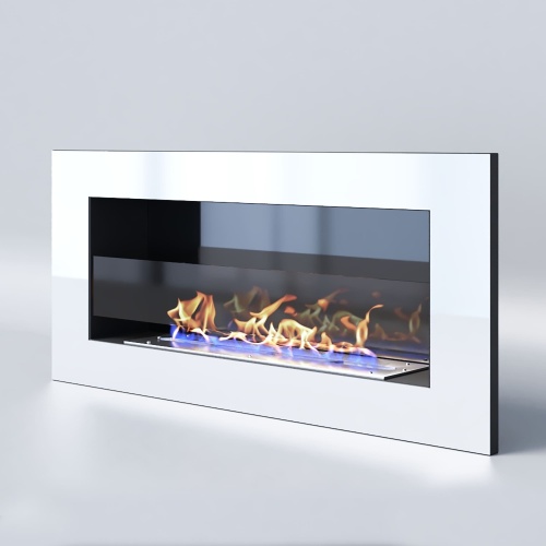 Биокамин "Русский огонь" Хай-тек 900V встраиваемый с защитным и декоративным стеклом