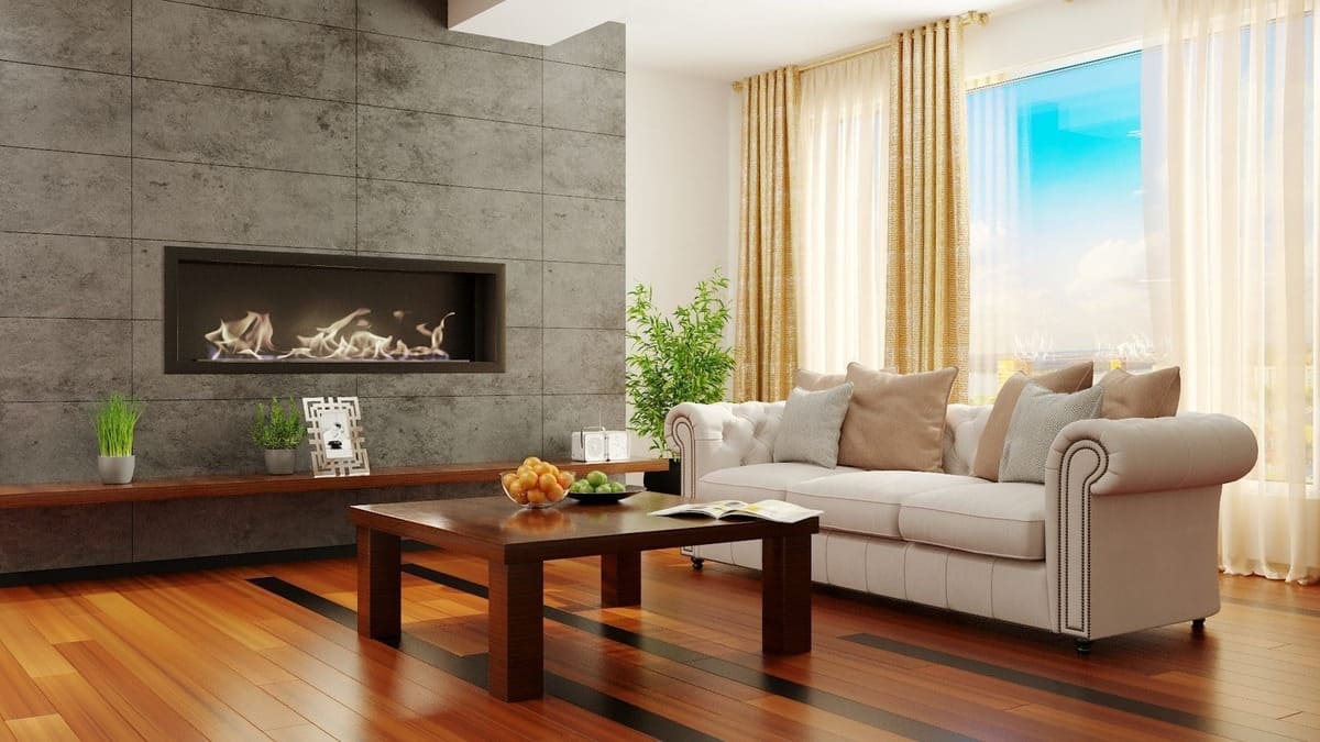 Биокамин "Русский огонь" Гефест 1460 встраиваемый с защитным и декоративным стеклом по цене 53 600 руб.