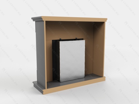 Биокамин Lux Fire с порталом Беркут 24, графит по цене 98 631 руб.