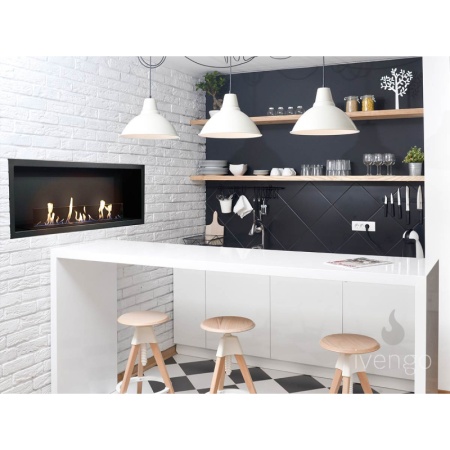 Биокамин IVENGO SLIM 1600х550 по цене 139 115 руб.