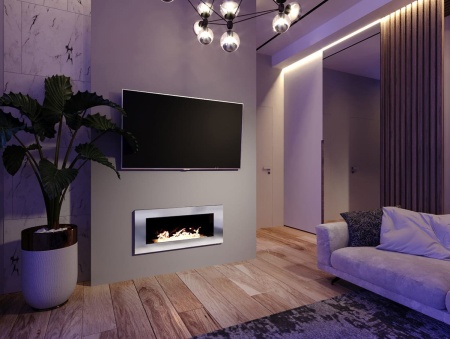 Биокамин "Русский огонь" Хай-тек 900V встраиваемый по цене 32 800 руб.