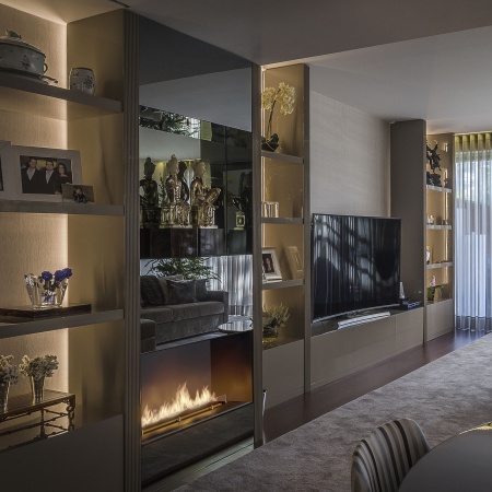 Биокамин  Fire Line Automatic 3 L=1190 black по цене 710 000 руб.