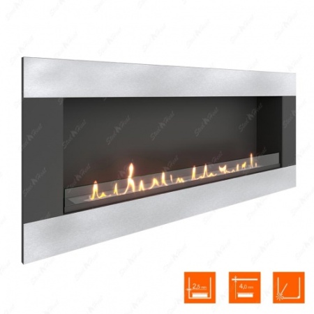 Биокамин SteelHeat GRAND-H 1500 XL стекло по цене 64 680 руб.